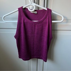wilfred purple tank